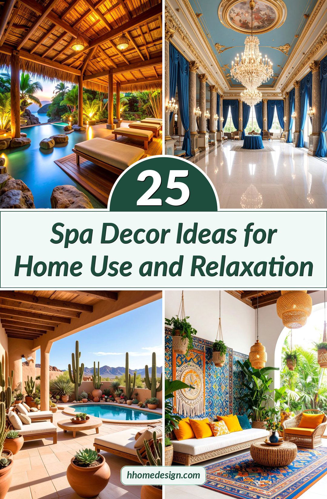 25 Spa Decor Ideas for Home Use and Relaxation