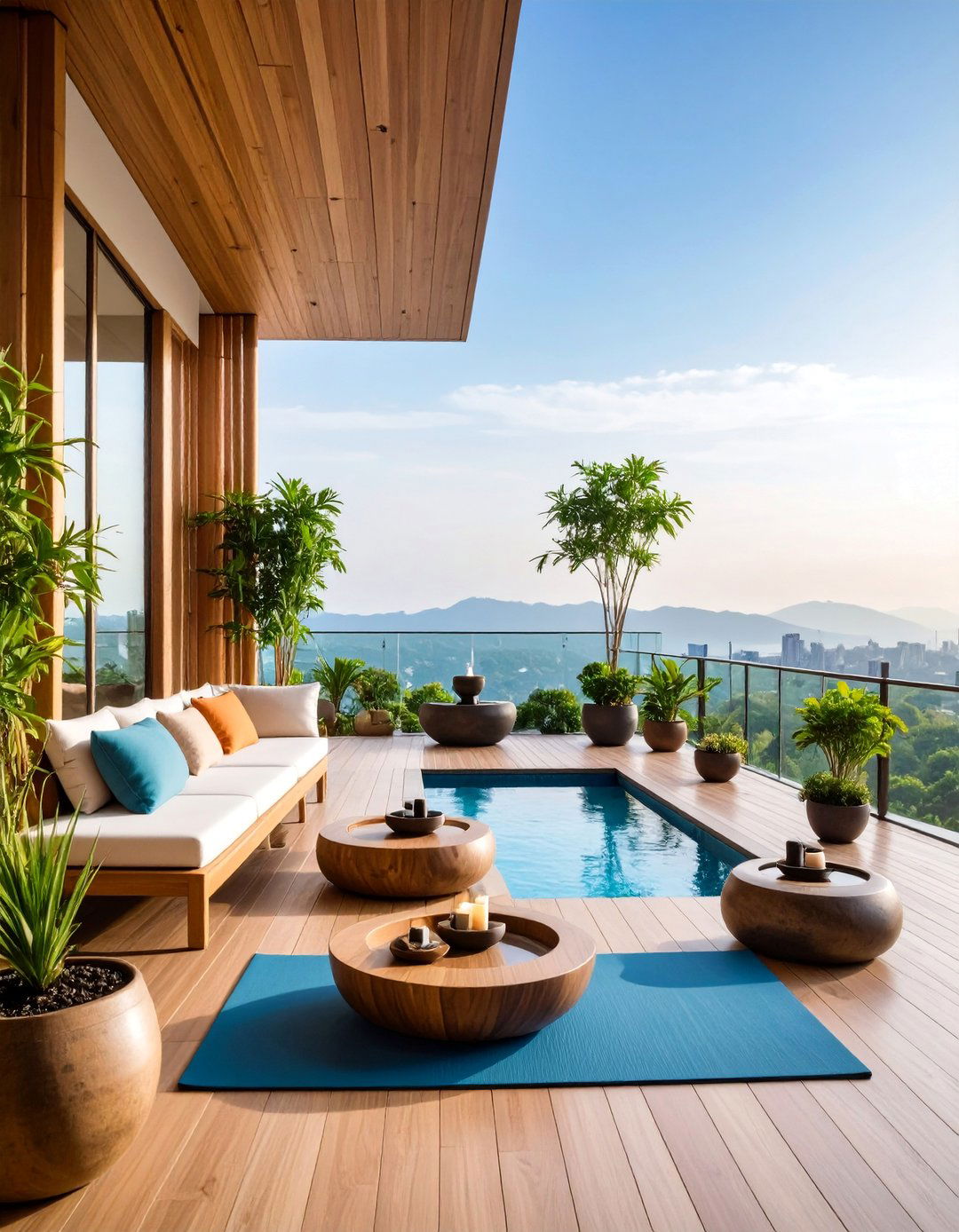 Spa Inspired Wellness Sanctuary - 25 Penthouse Balcony Ideas