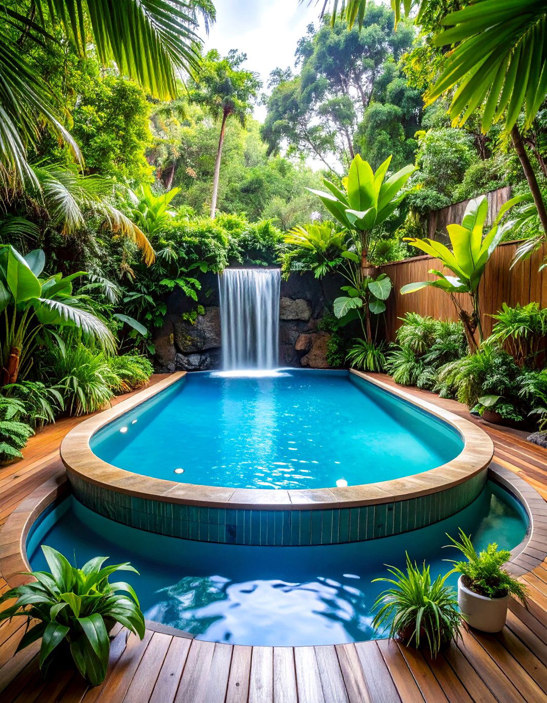 Spa Sanctuary Lagoon Wellness Center - 25 Lagoon Pool Design Ideas