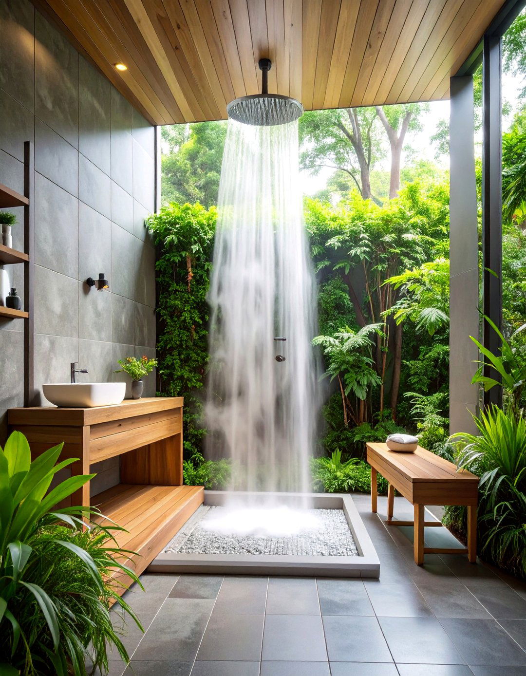 Spa Steam Shower with Aromatherapy - 25 Luxury Shower Ideas