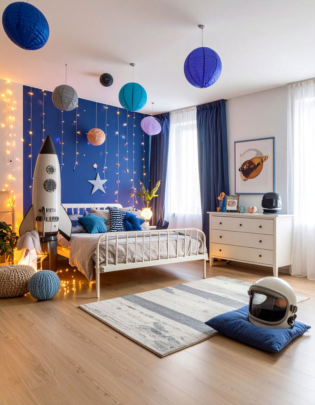 Space Galaxy Adventure - 25 Birthday Decoration Ideas