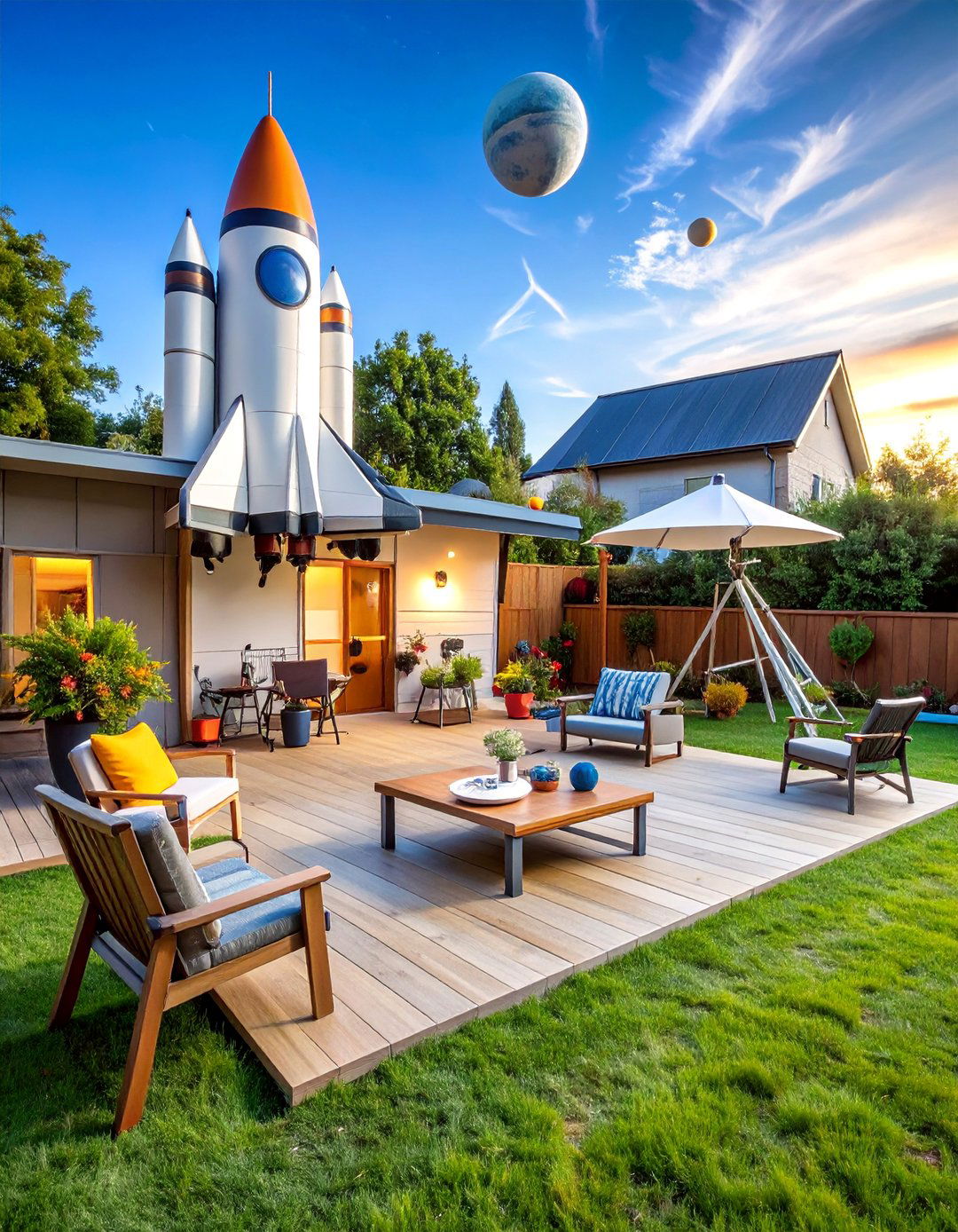 Space Mission Control Center
