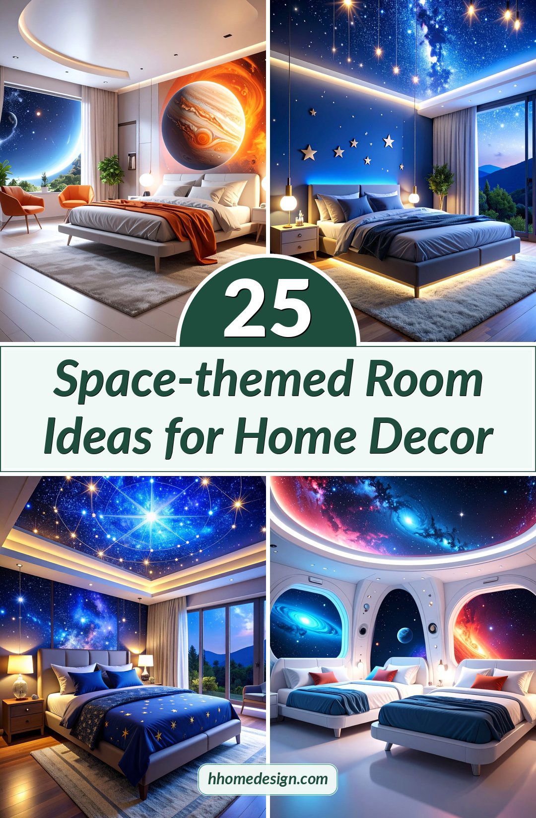 25 Space-themed Room Ideas for Home Decor