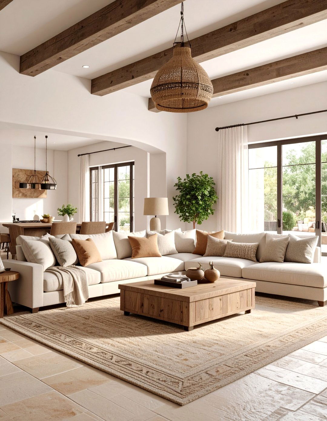 Spanish Colonial Ranch Living Room - 25 Colonial Living Room Ideas
