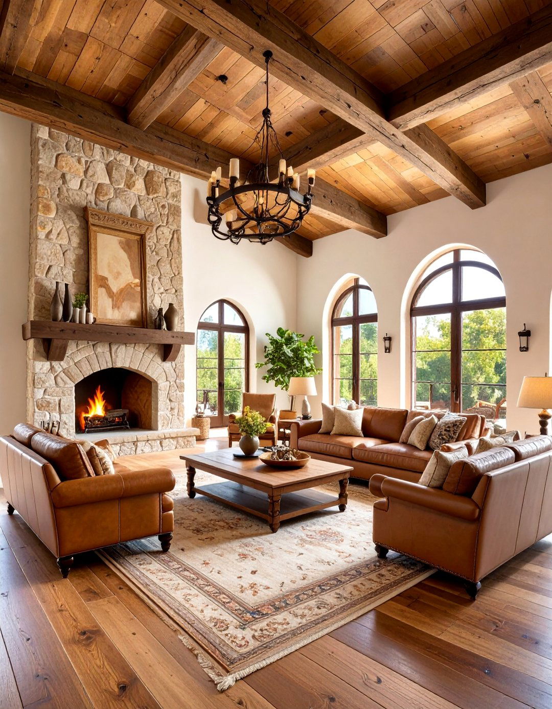 Spanish Colonial Revival Living Room - 25 Spanish Mediterranean House Ideas