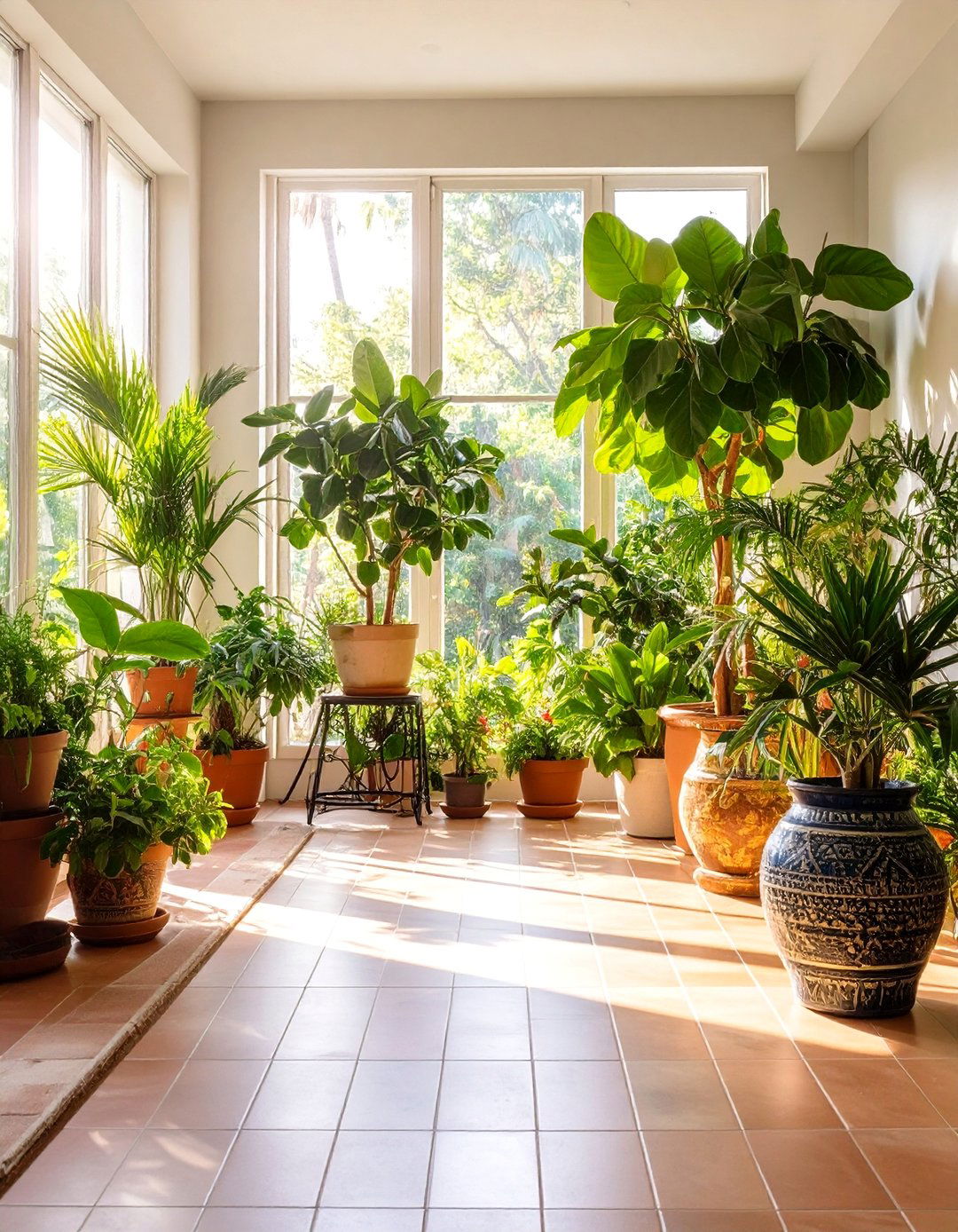 Spanish Garden Room Sanctuary - 25 spanish interior design ideas