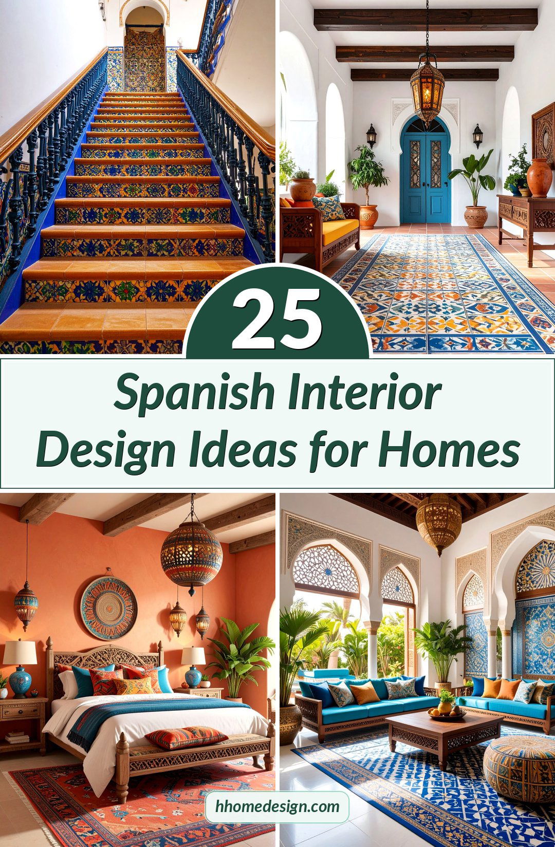25 Spanish Interior Design Ideas for Homes