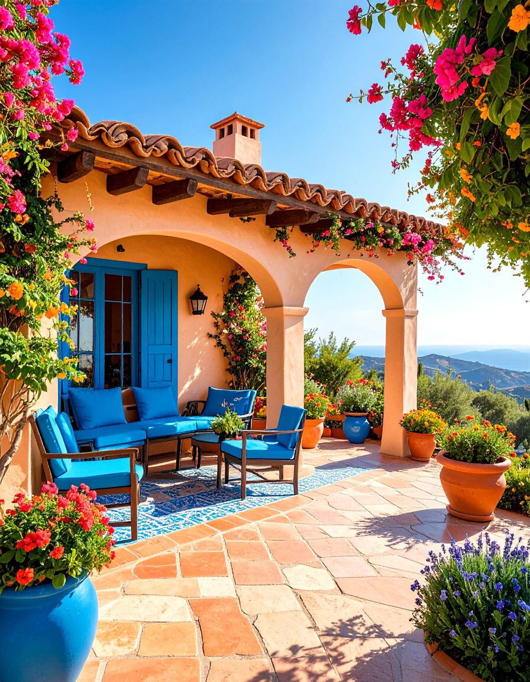 Spanish Mediterranean Guest Casita - 25 Spanish Mediterranean House Ideas