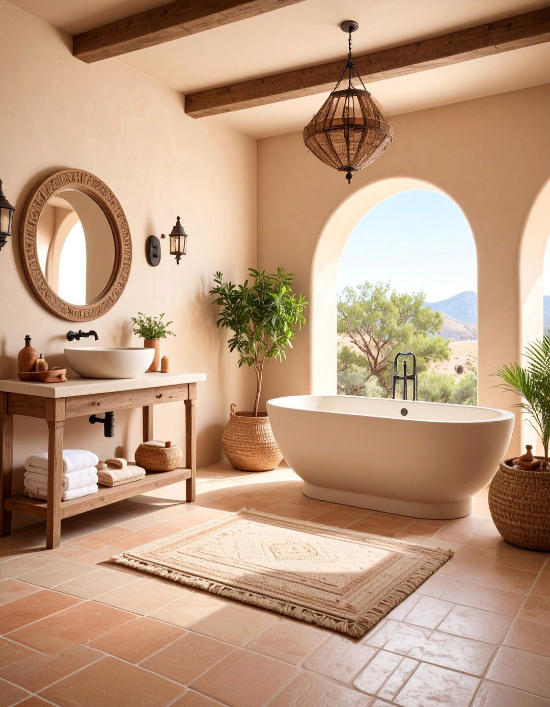 Spanish Mission Style Bathroom - 25 Spanish Style Bathroom Ideas