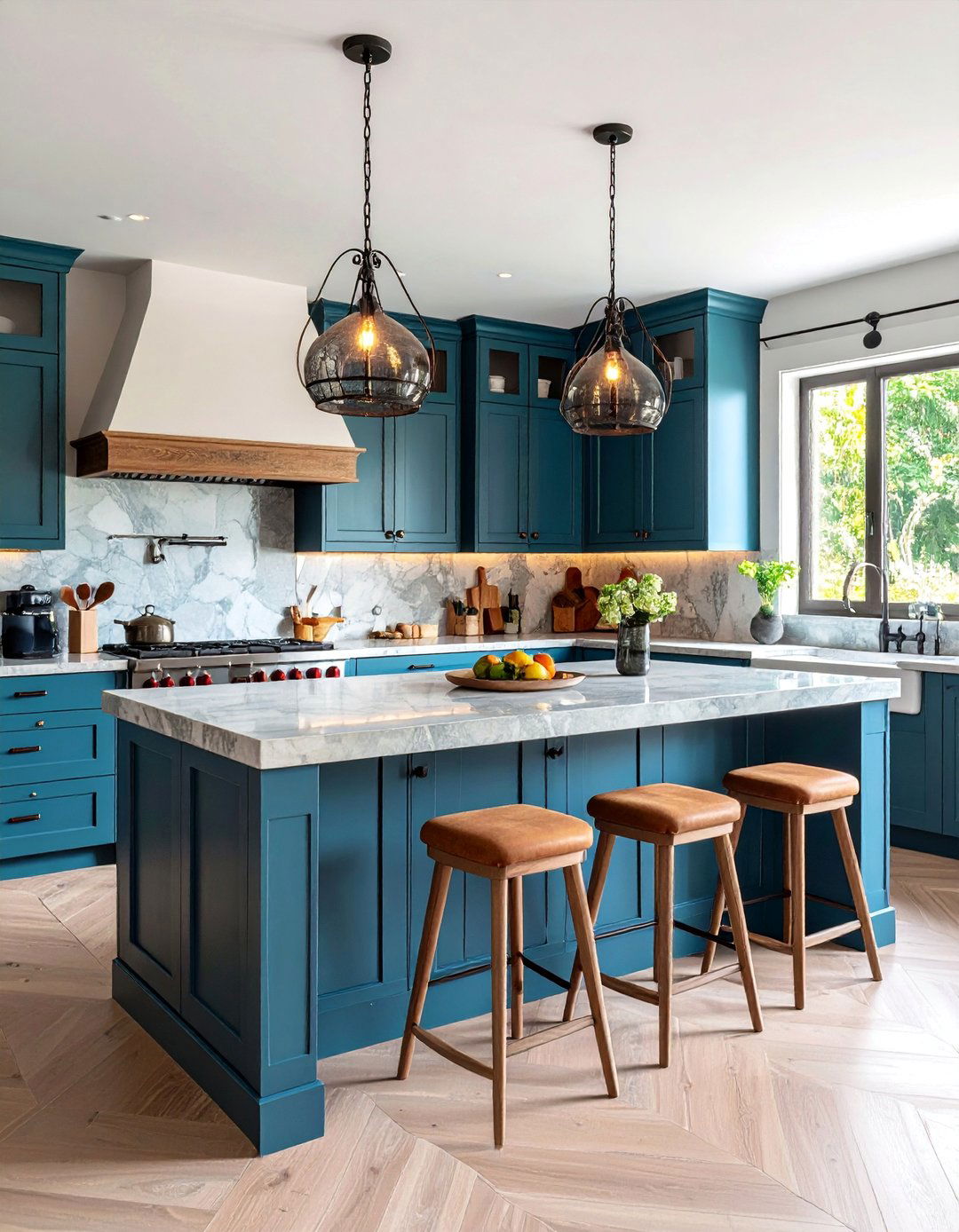 Spanish Modern Kitchen Island with Seating - 25 Spanish Modern Interior Design Ideas
