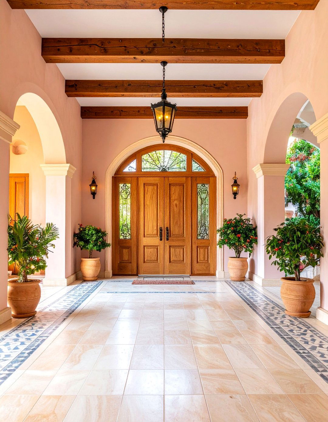 Spanish Revival Entry and Foyer - 25 Spanish Mediterranean House Ideas