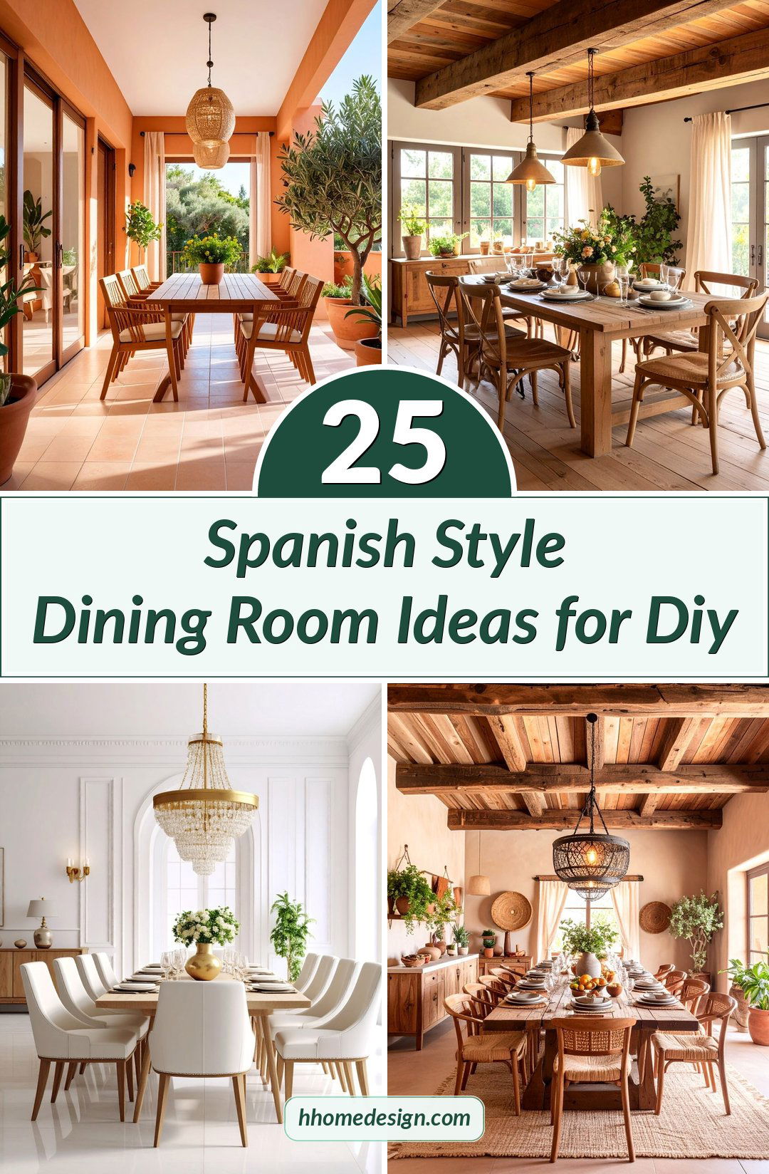 25 Spanish Style Dining Room Ideas for Diy