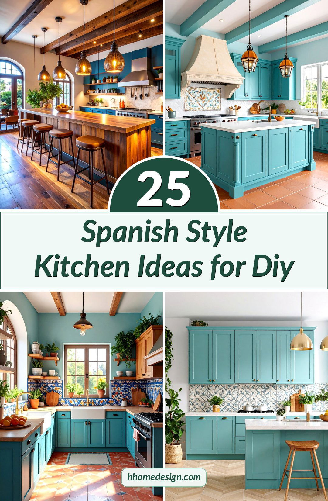 25 Spanish Style Kitchen Ideas for Diy