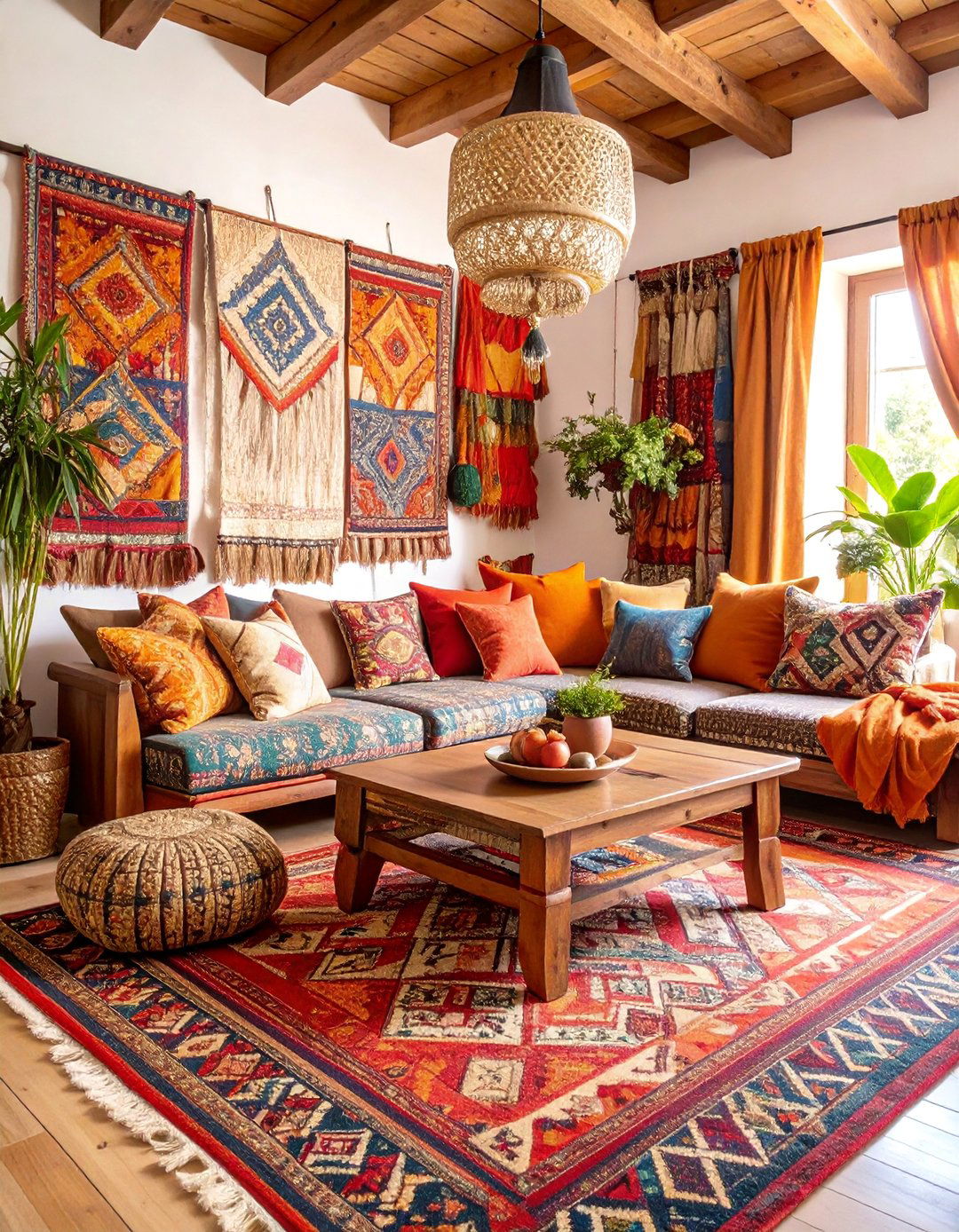 Spanish Textile Layering Scheme - 25 spanish interior design ideas