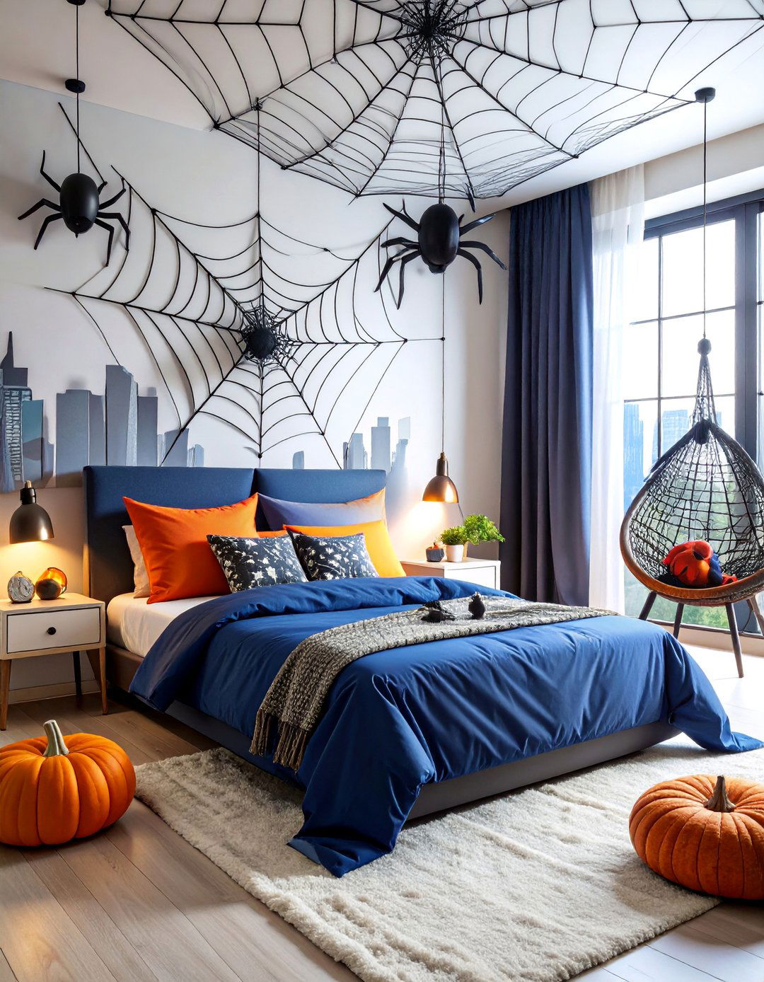 Spider Man Web Slinger Urban Loft Bedroom - 25 Marvel Bedroom Ideas