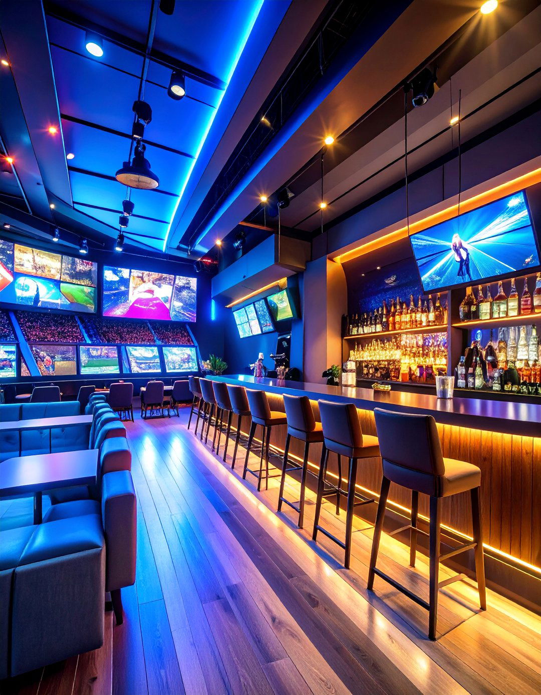 Sports Bar Entertainment Complex - 25 Luxury Game Room Ideas