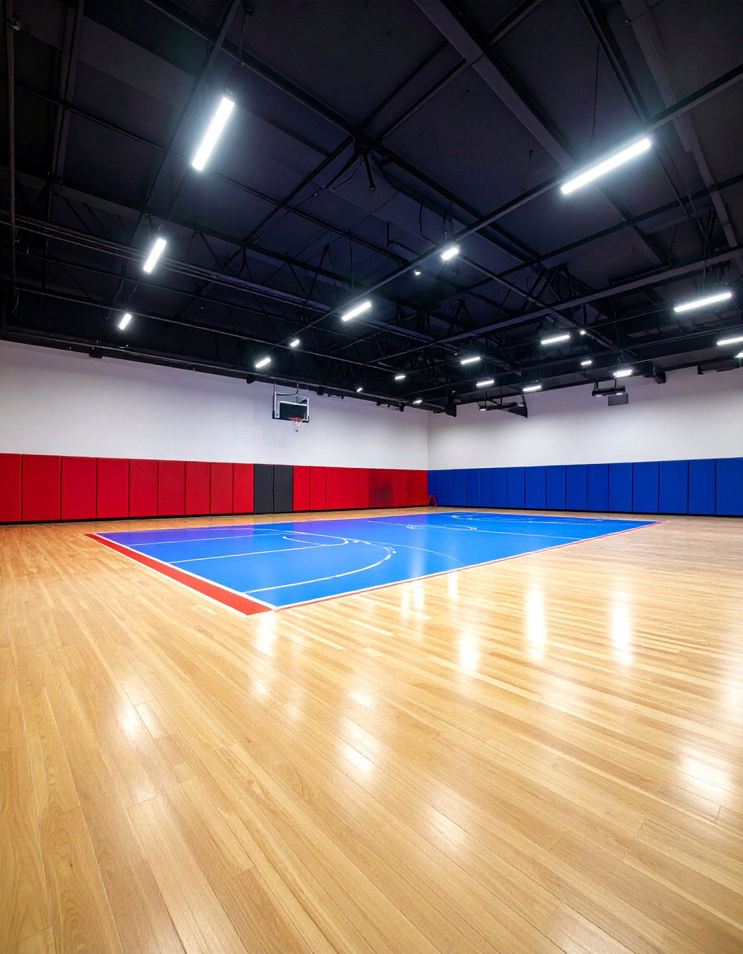 Sports Court Basement Floor - 25 Basement Floor Ideas
