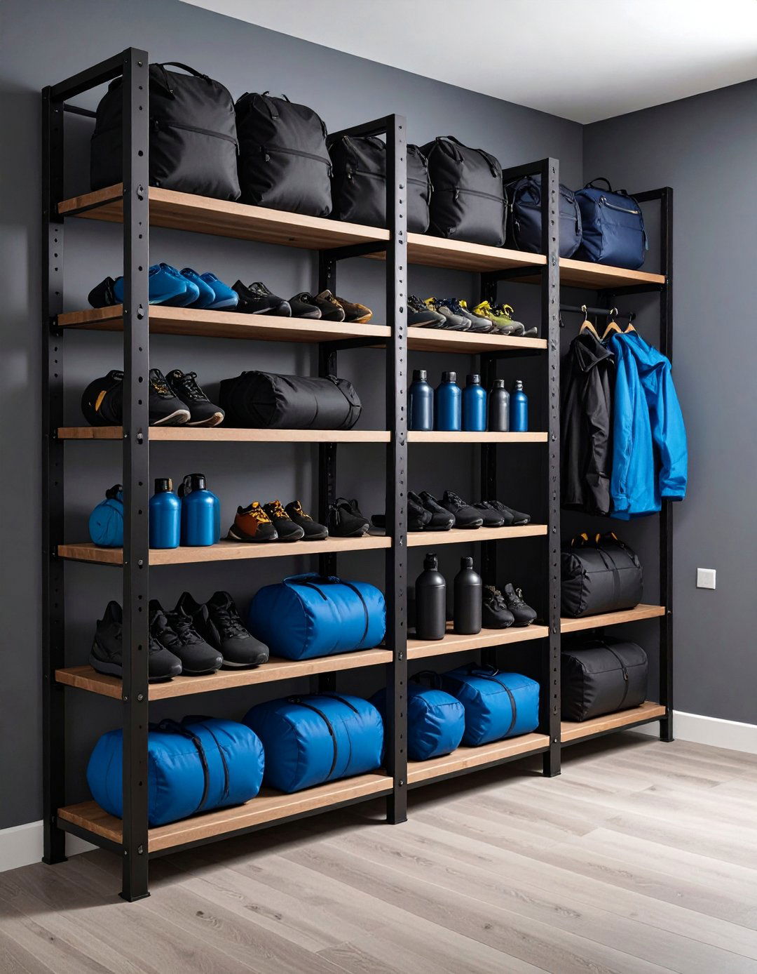 Sports Equipment Organizer Integration - 25 Water Bottle Storage Ideas