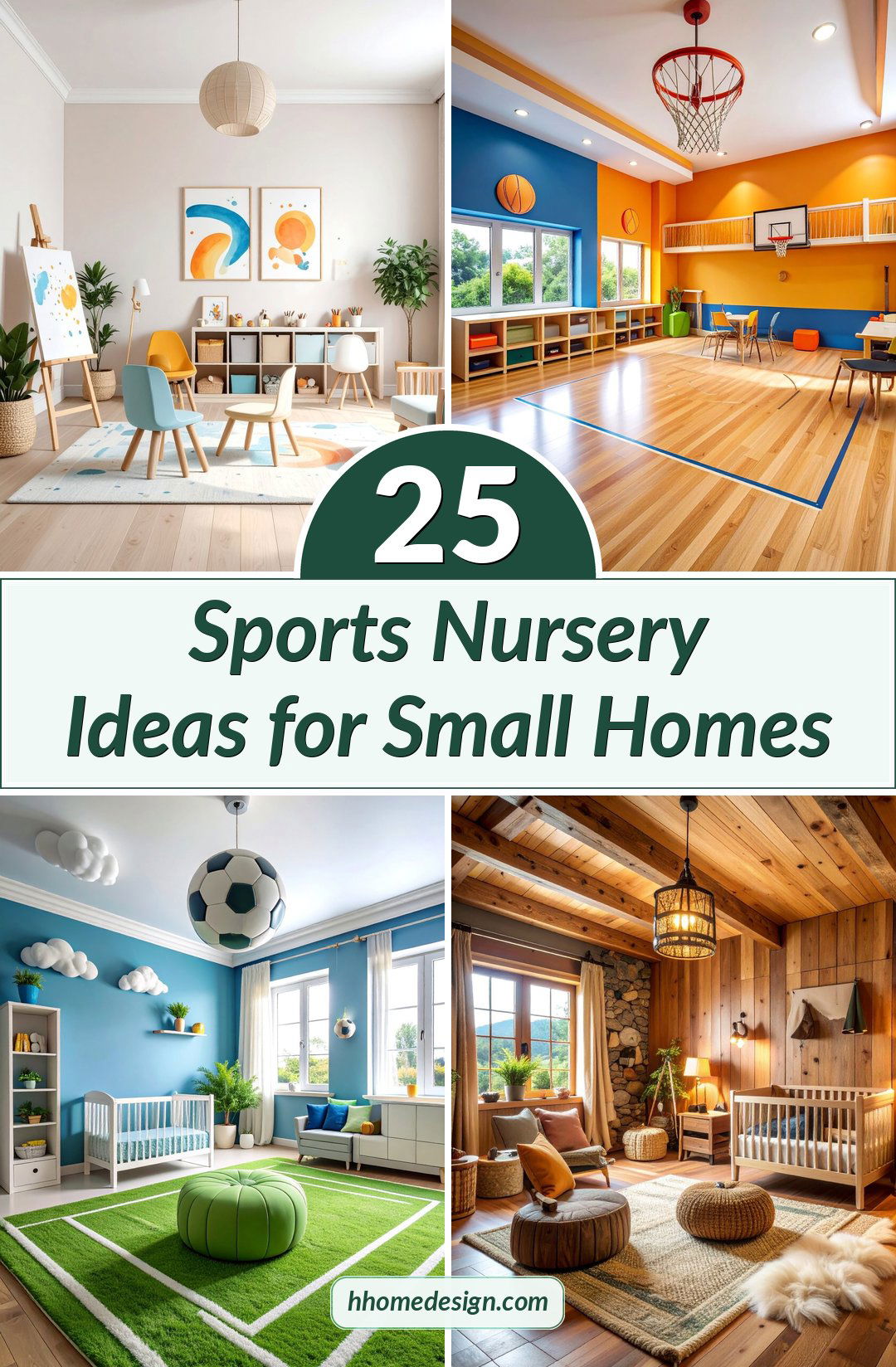 25 Sports Nursery Ideas for Small Homes