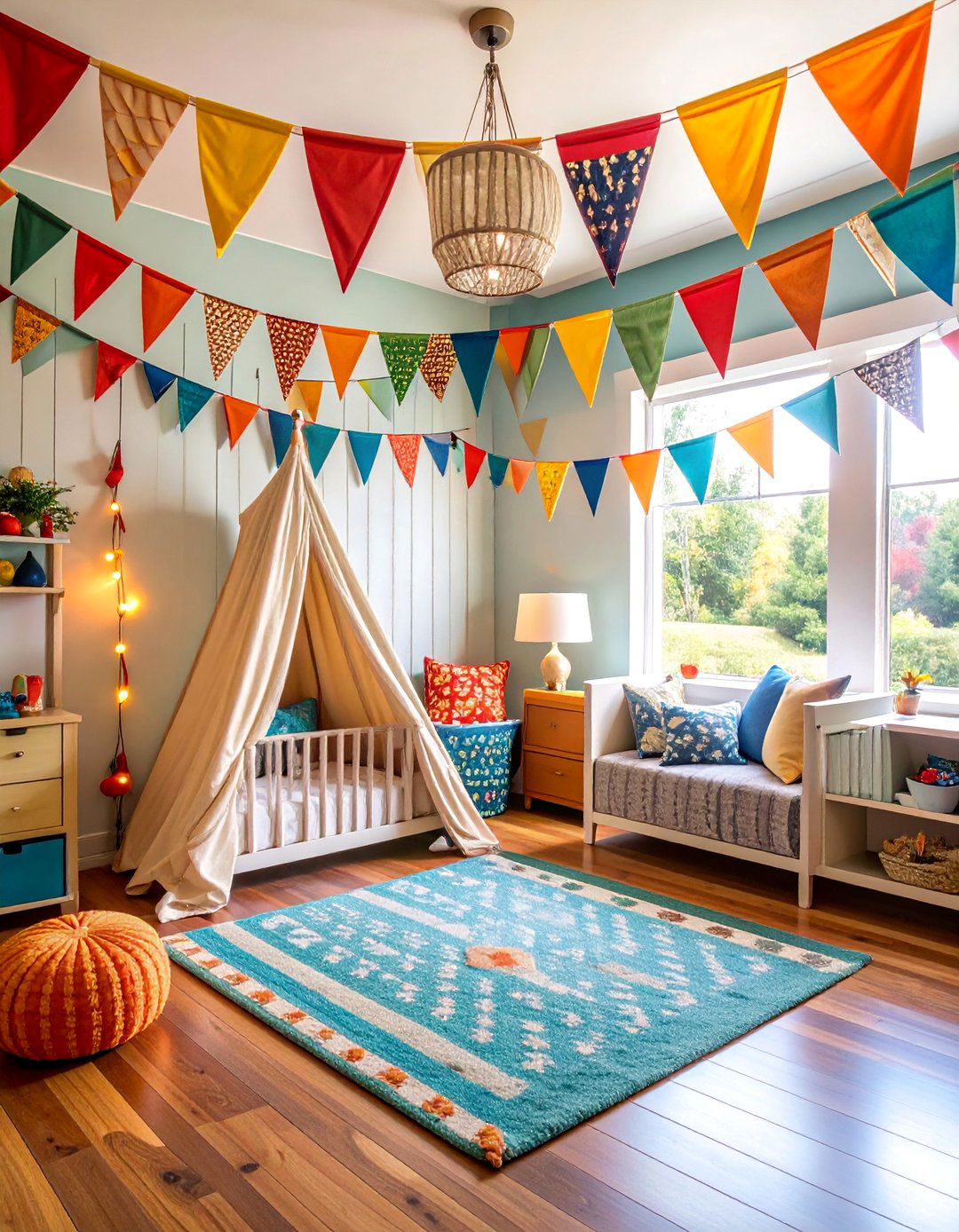 Sports Pennant Collection Heritage Nursery - 25 Sports Nursery Ideas