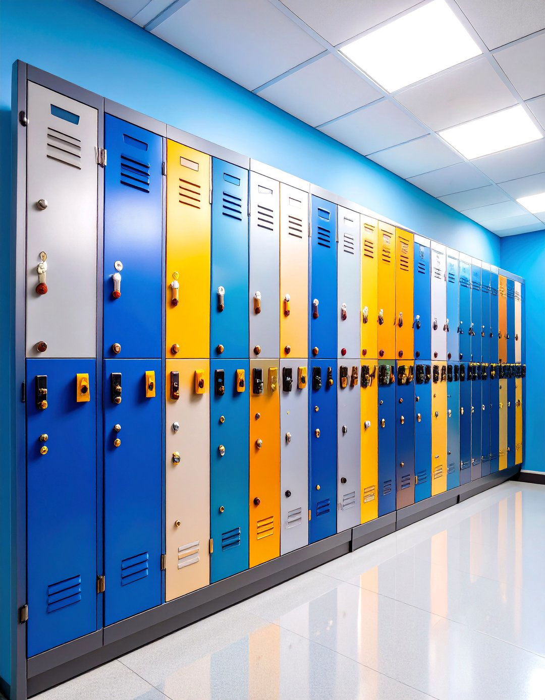 Sports Team Spirit Locker - 25 Locker Decor Ideas