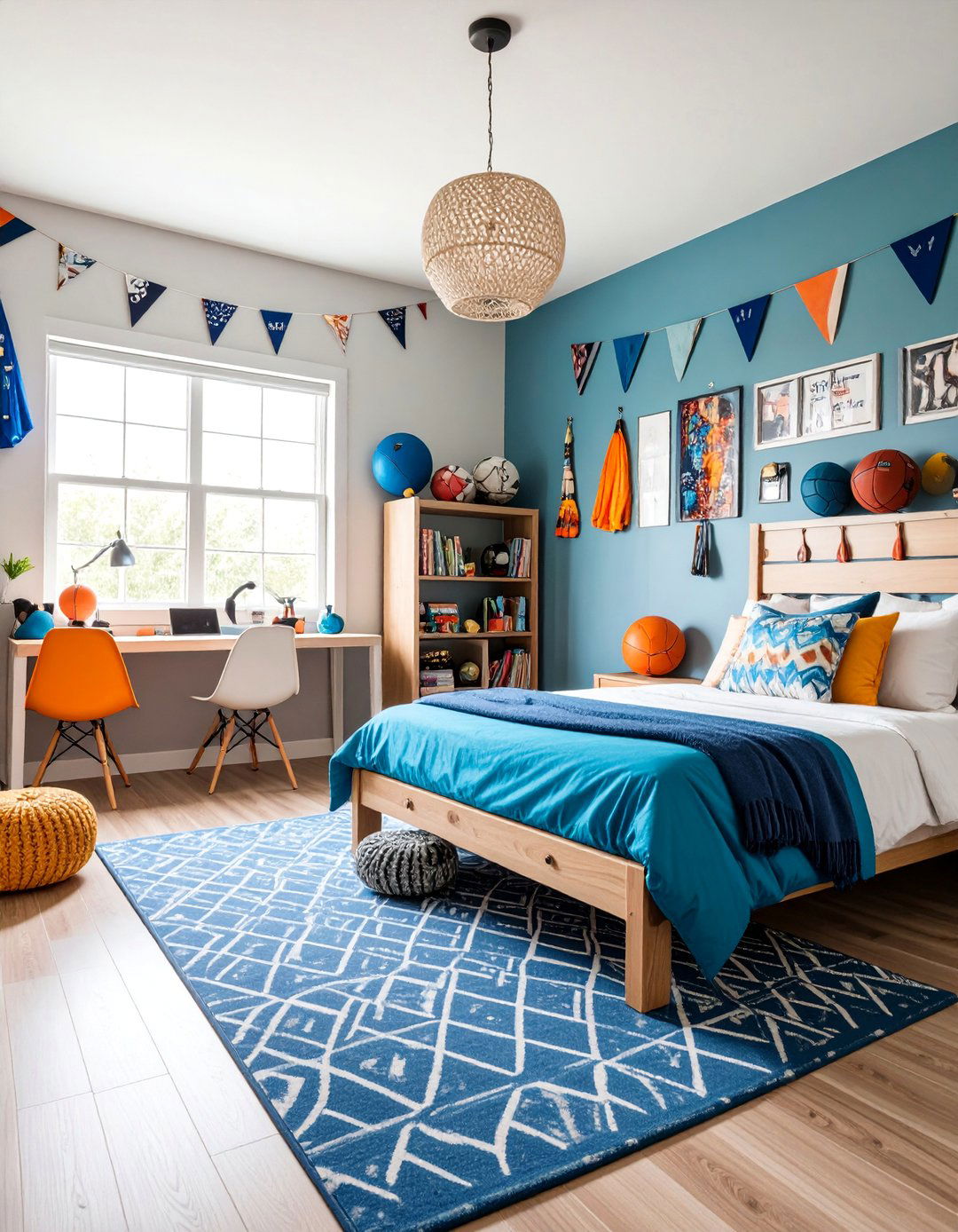 Sports Themed Teen Bedroom - 25 Teen Bedroom Ideas