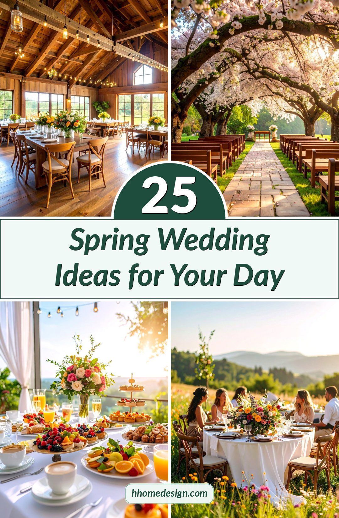 25 Spring Wedding Ideas for Your Day