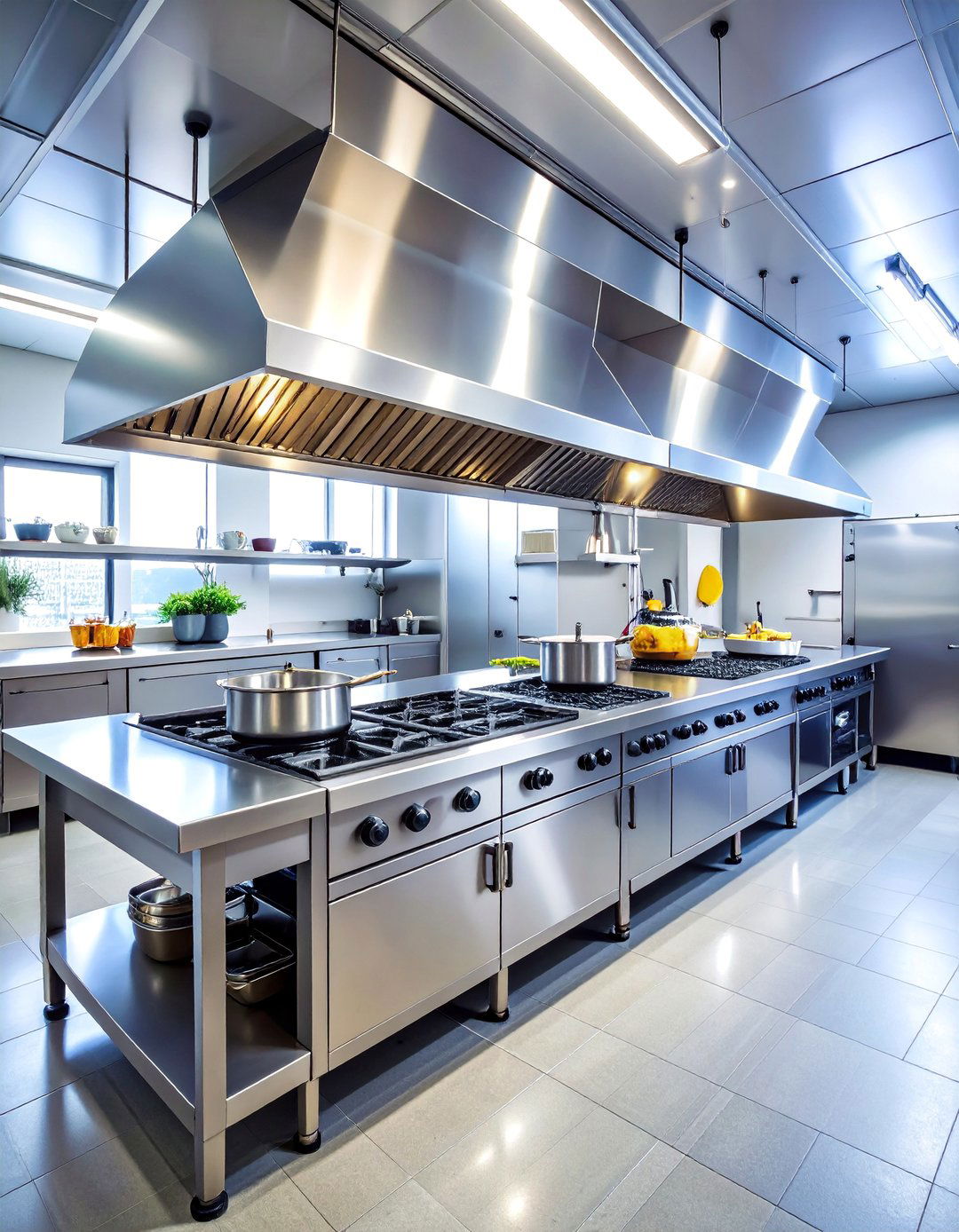 Stainless Steel Professional Dirty Kitchen - 25 Dirty Kitchen Ideas