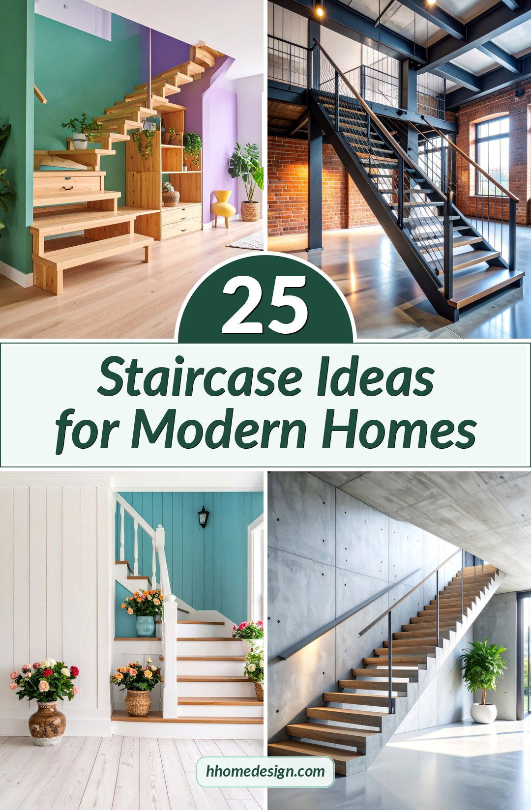 25 Staircase Ideas for Modern Homes