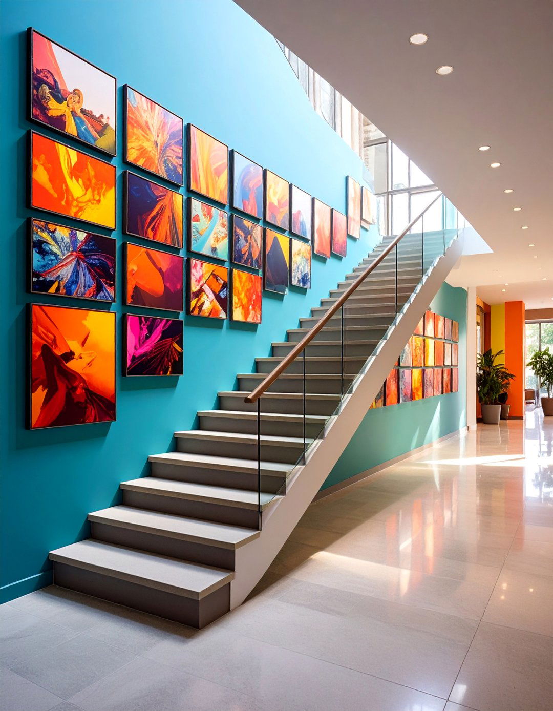 Staircase Photo Gallery - 25 Photo Wall Ideas