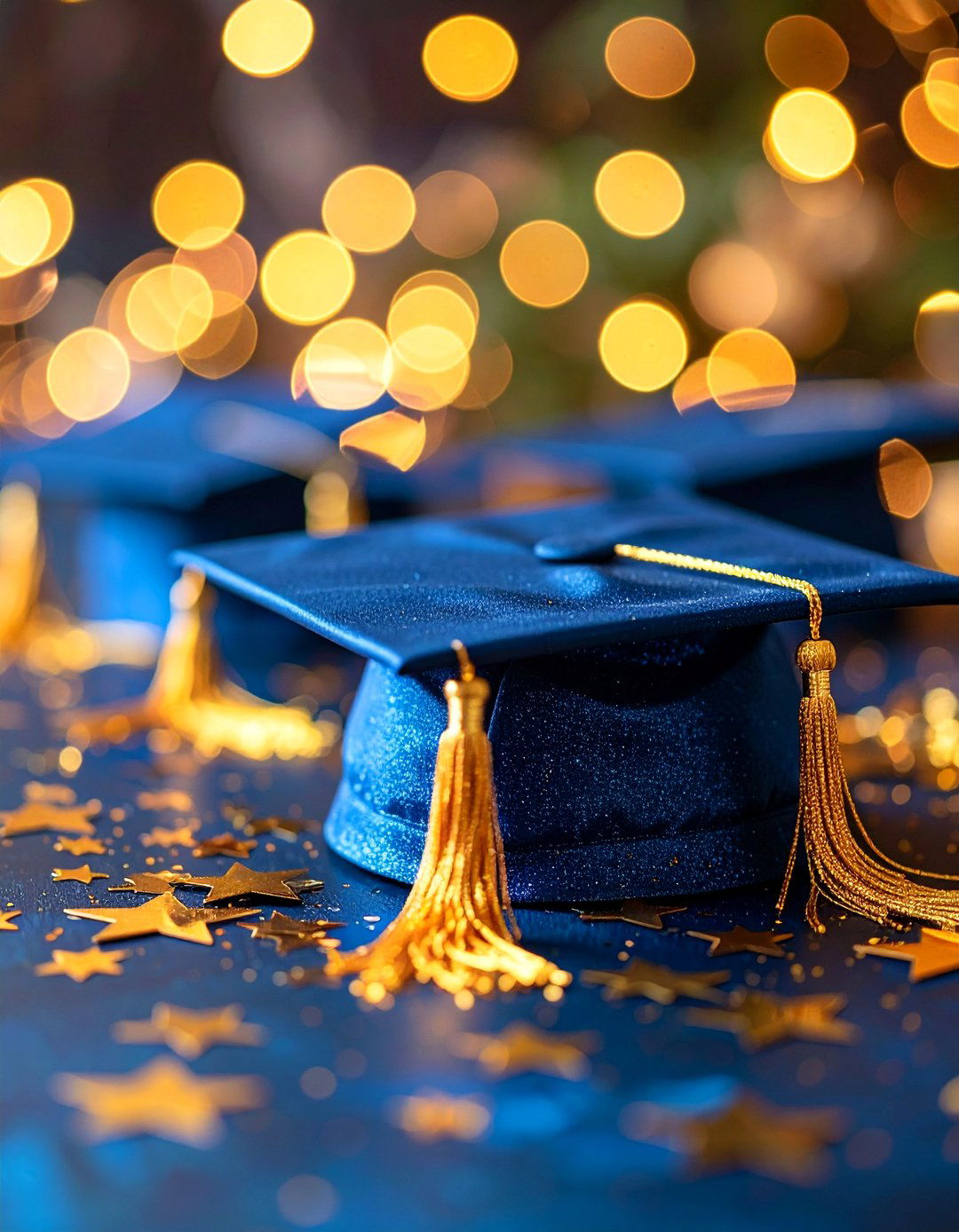 Star Graduate Celestial Centerpiece - 25 Graduation Centerpiece Ideas