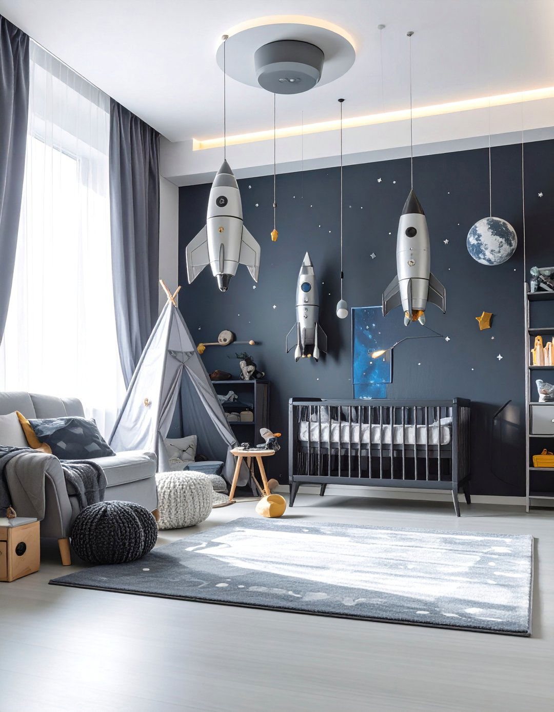 Star Wars Galactic Adventure Room - 25 Space-themed Nursery Ideas