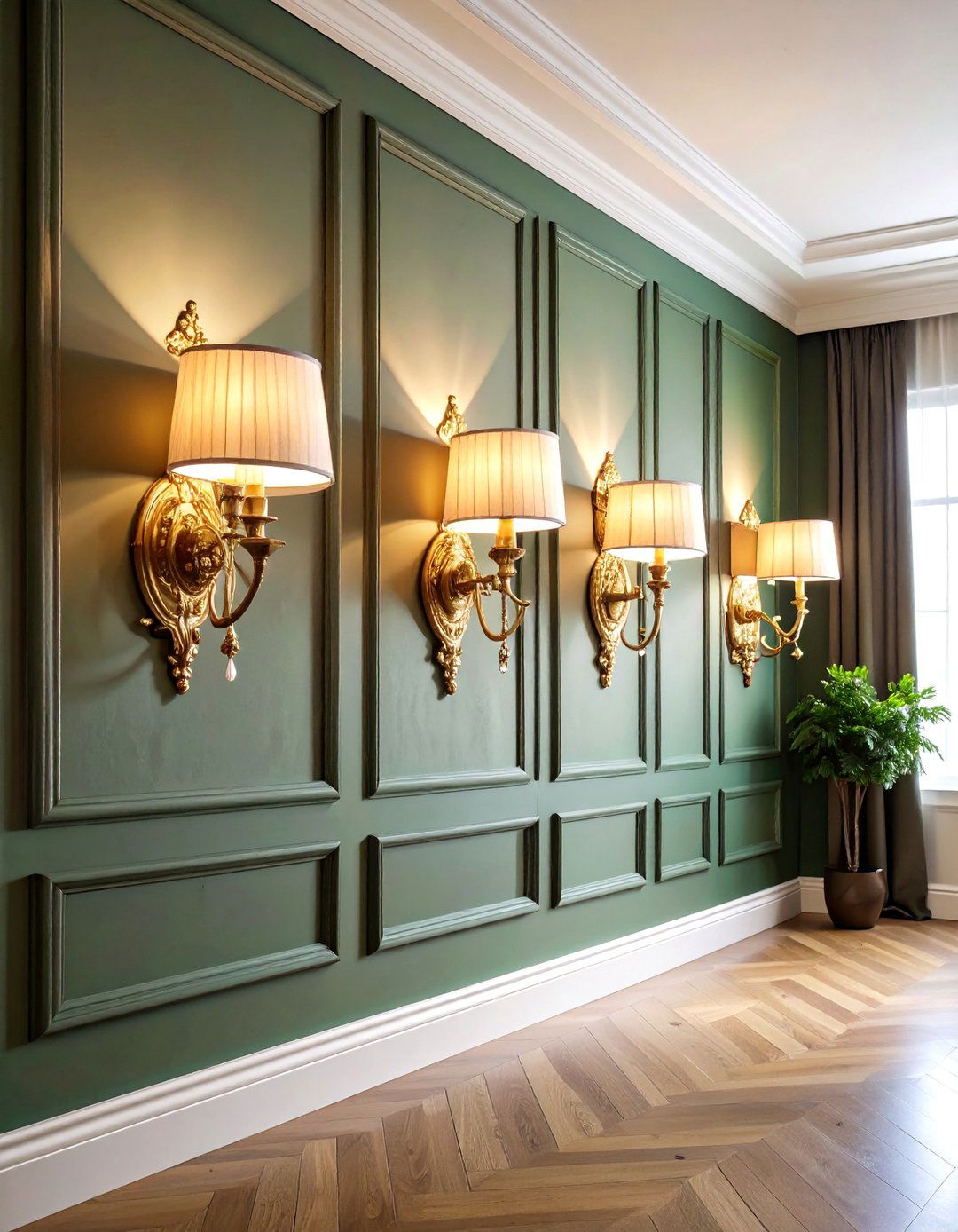 Statement Lighting Wall Sconces - 25 Blank Wall Ideas