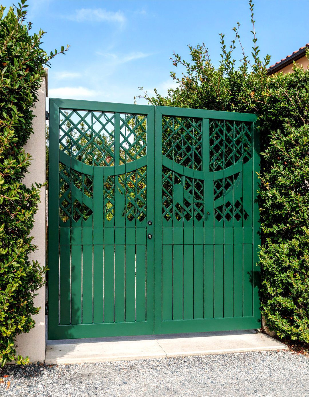 Steel Mesh Security Fence Gate - 25 Fence Gate Ideas