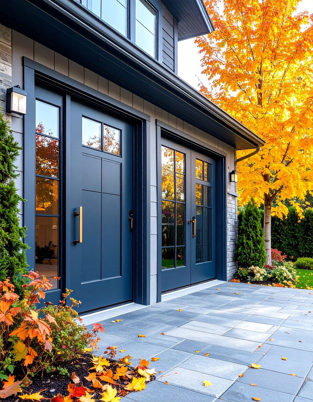 Steel Patio Doors with Enhanced Security Features - 25 Patio Door Ideas