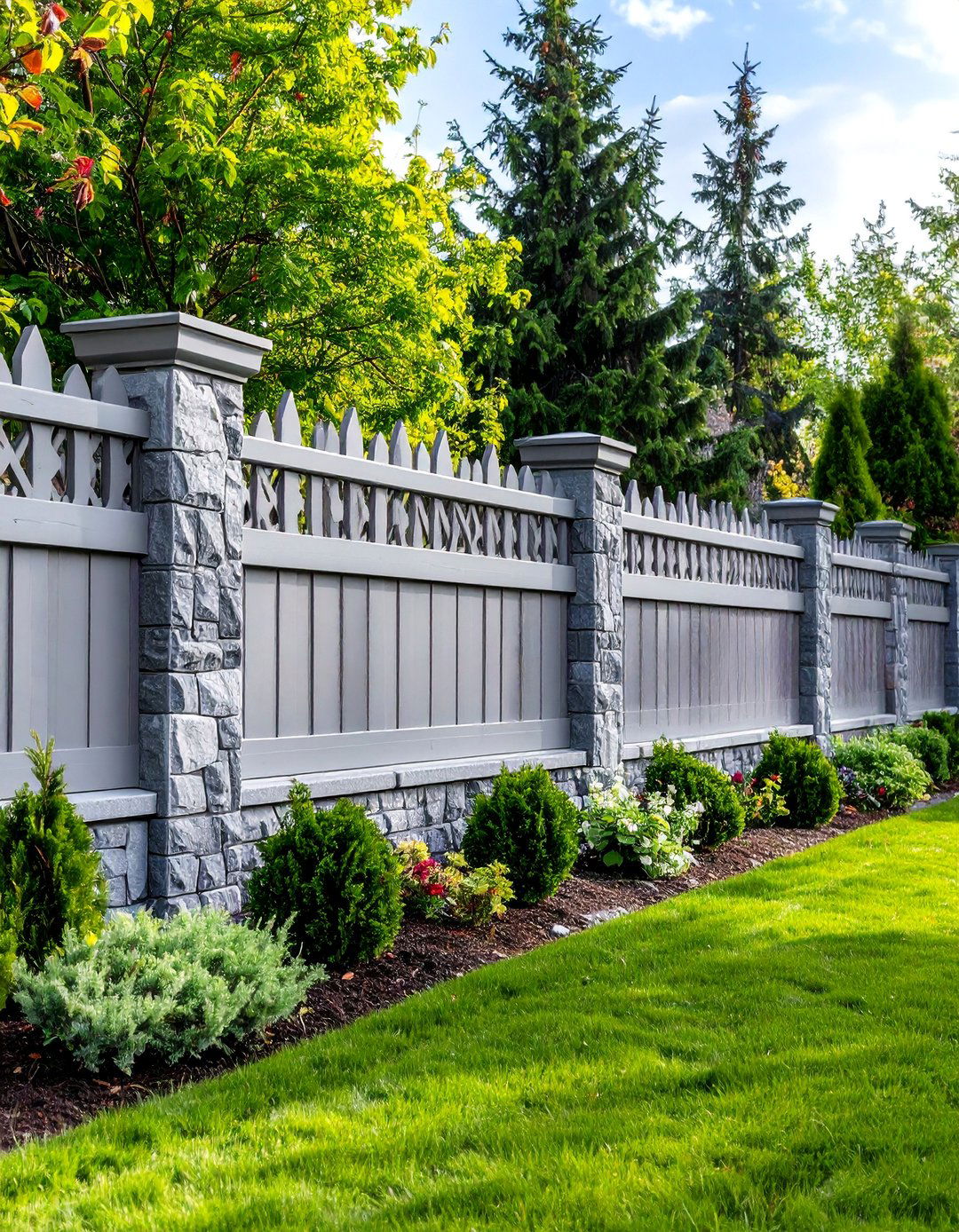 Stone Grey Neutral Fence - 25 Fence Paint Colours