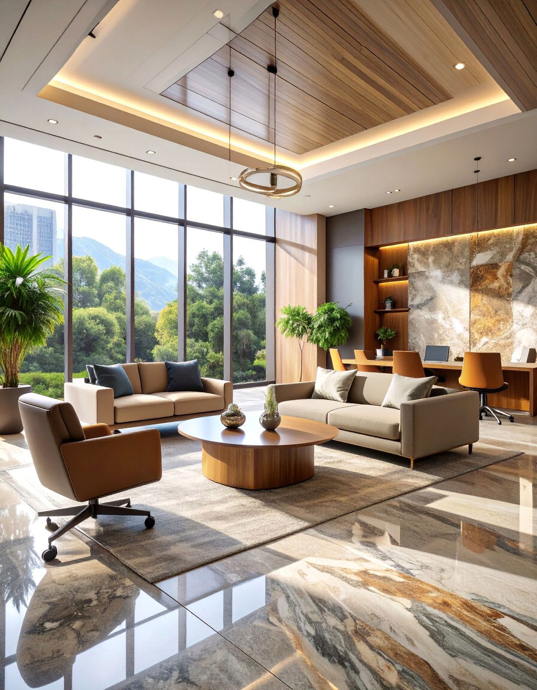 Stone Texture Natural Foundation - 25 Office Wallpaper Ideas