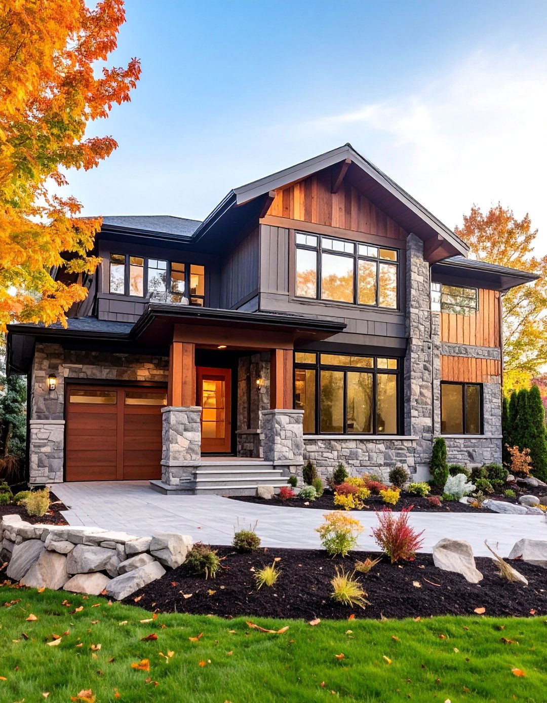 Stone Veneer Energy Efficiency - 25 Stone Exterior Home Ideas