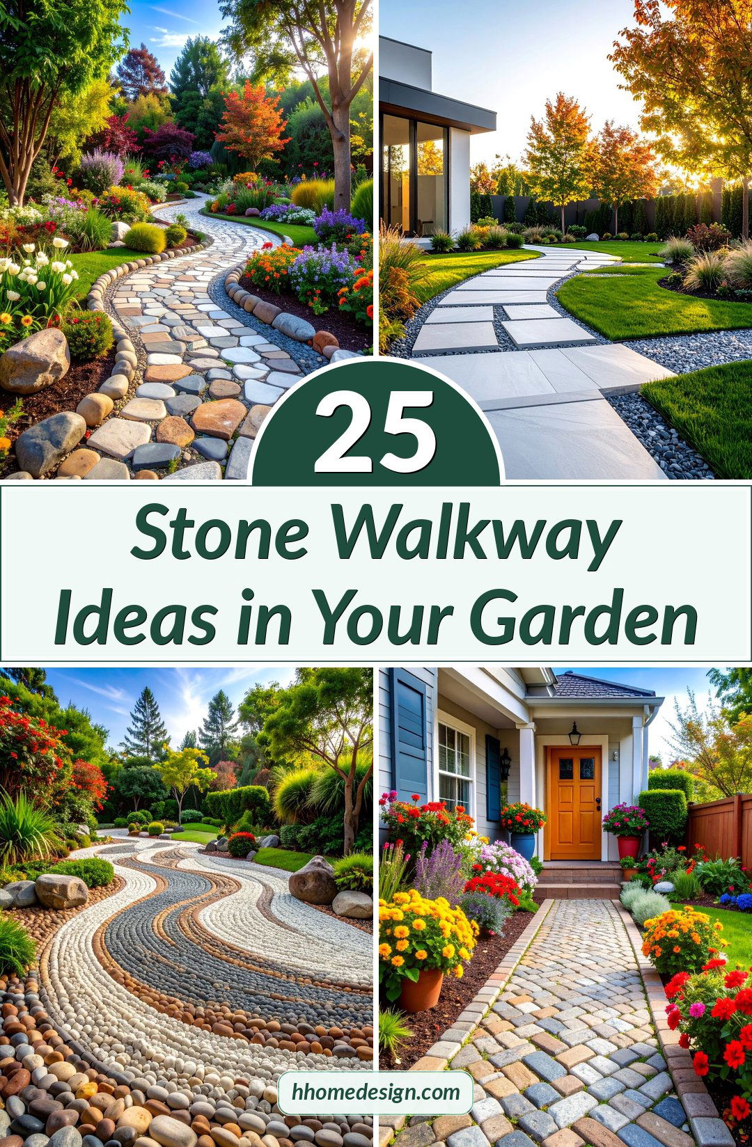 25 Stone Walkway Ideas in Your Garden