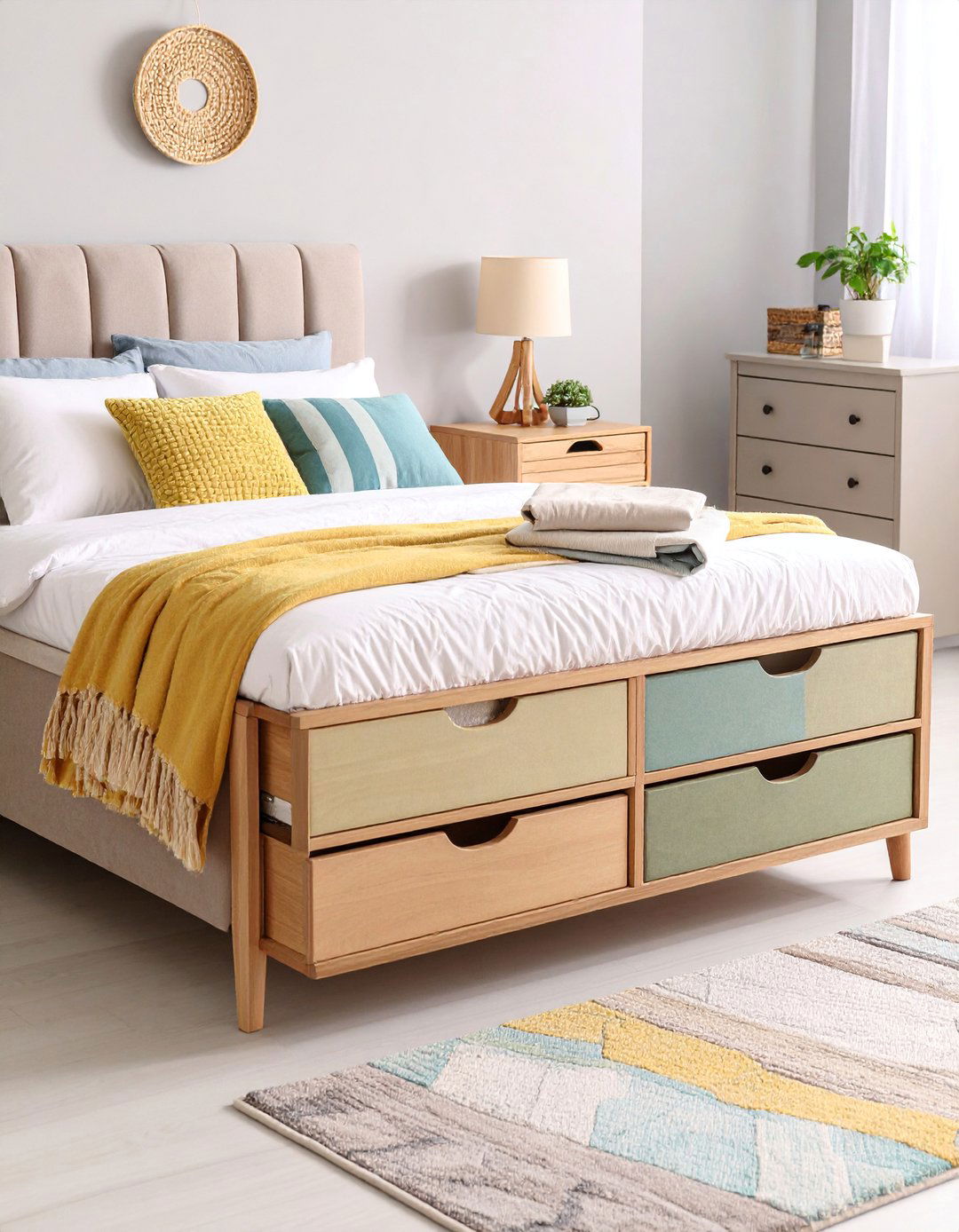 Storage Daybed with Drawers - 25 Daybed Ideas for Small Spaces