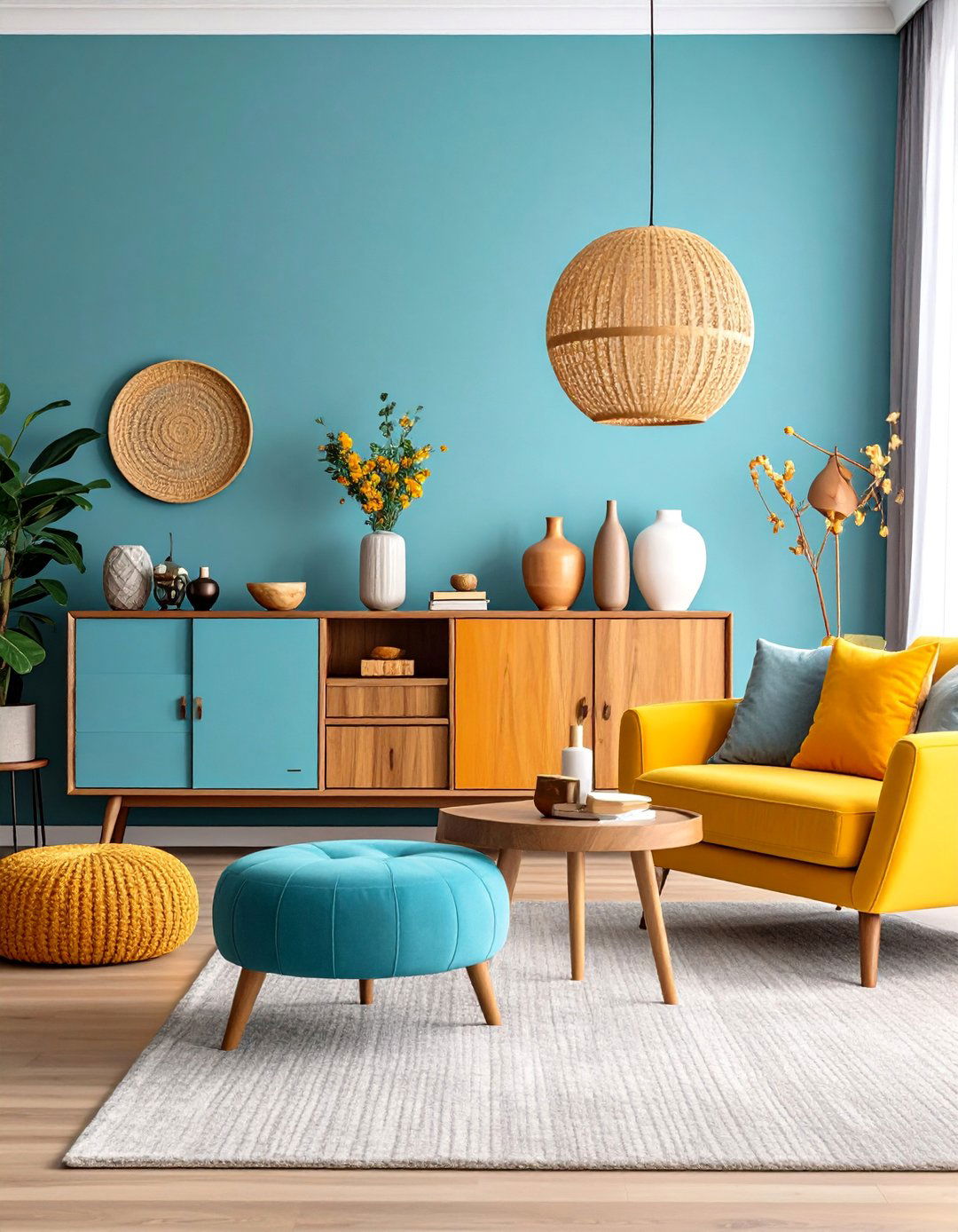 Storage Focused Design - 25 Transitional Living Room Ideas