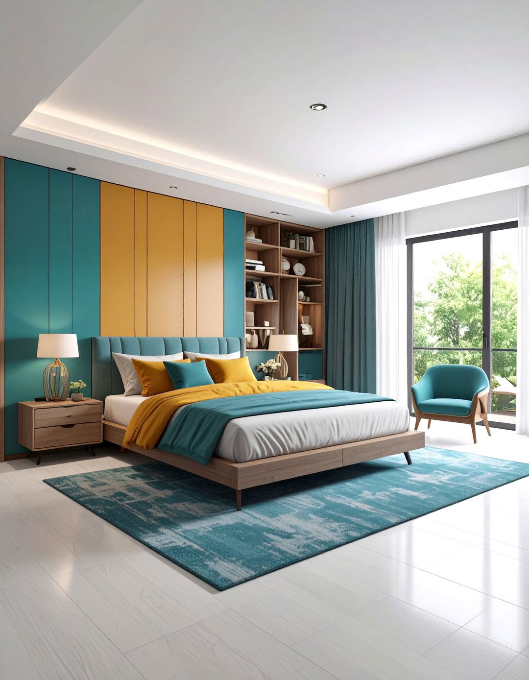 Storage Integrated Bedroom Design - 25 Bedroom Decor Ideas