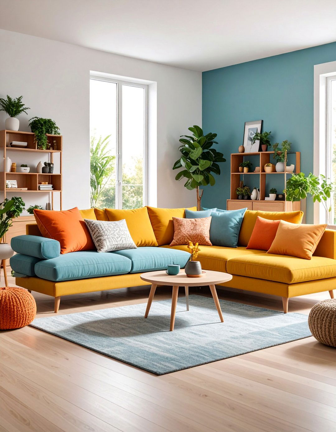 Storage Sofa with Hidden Compartments - 25 Living Room Storage Ideas