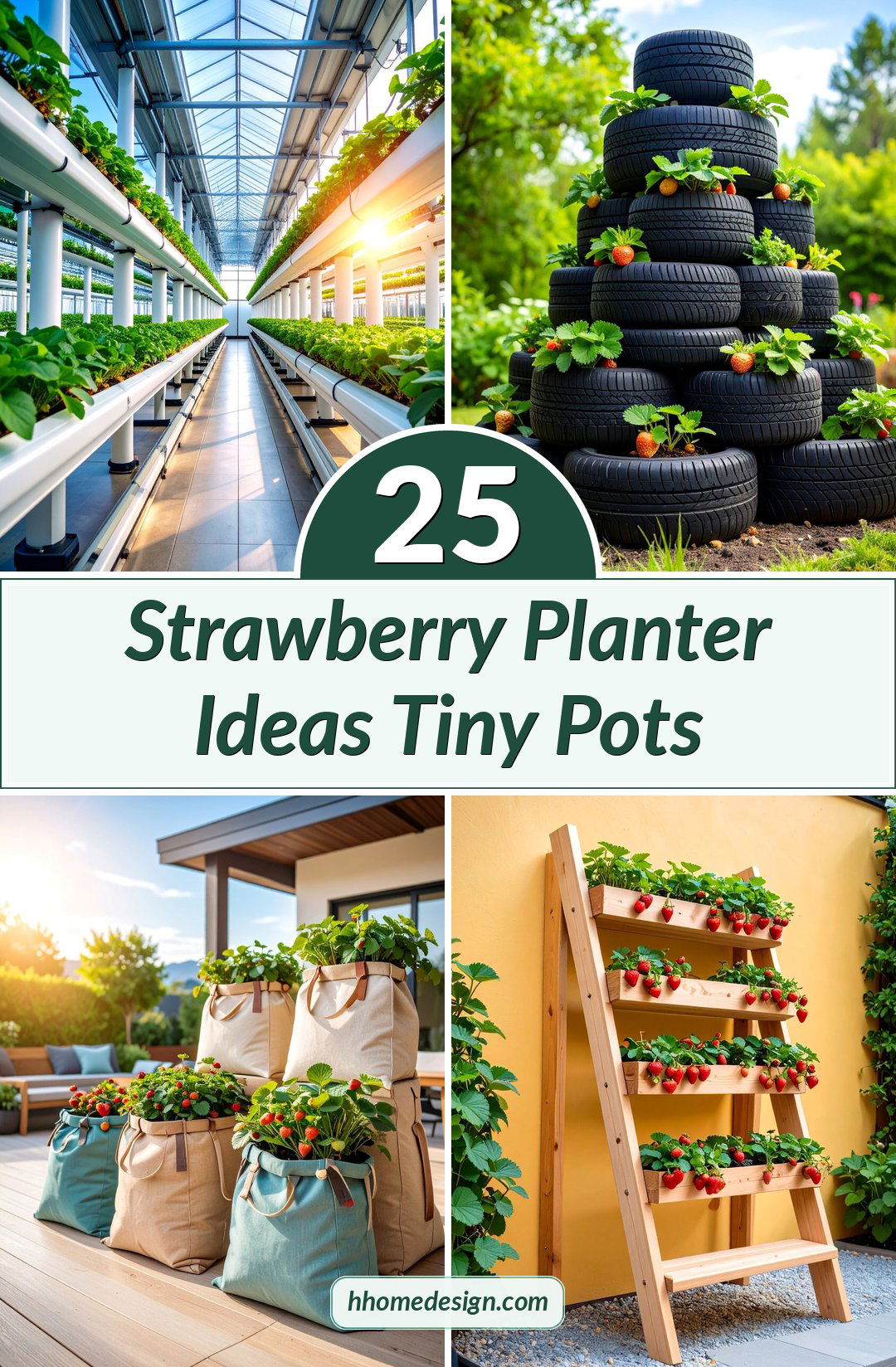 25 Strawberry Planter Ideas Tiny Pots