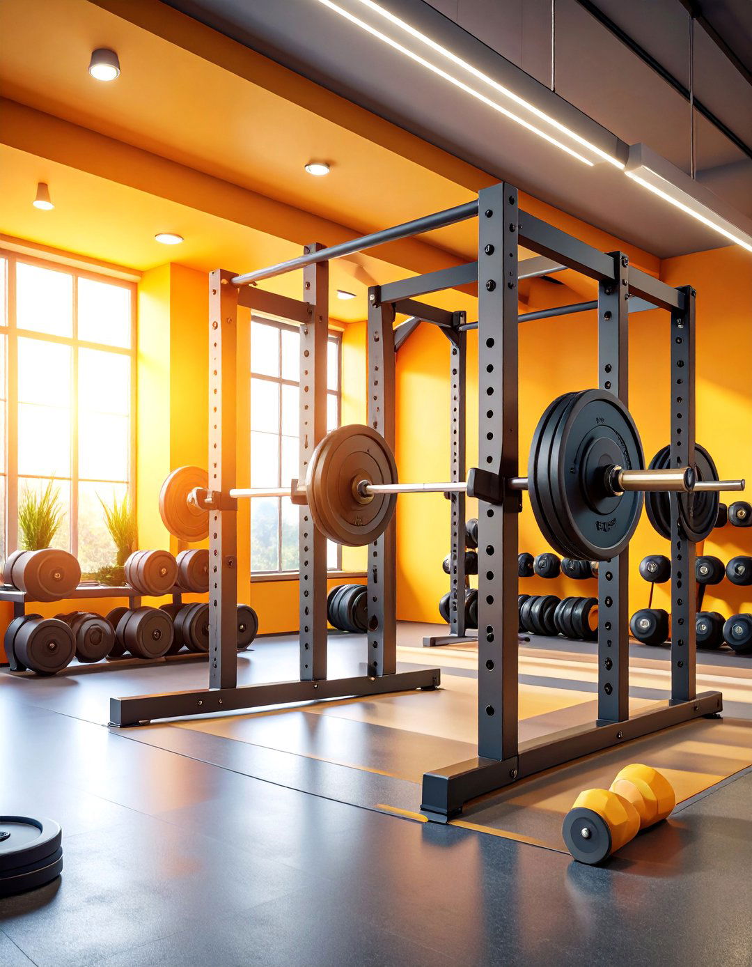 Strength Training Power Rack Setup - 25 Home Gym Ideas