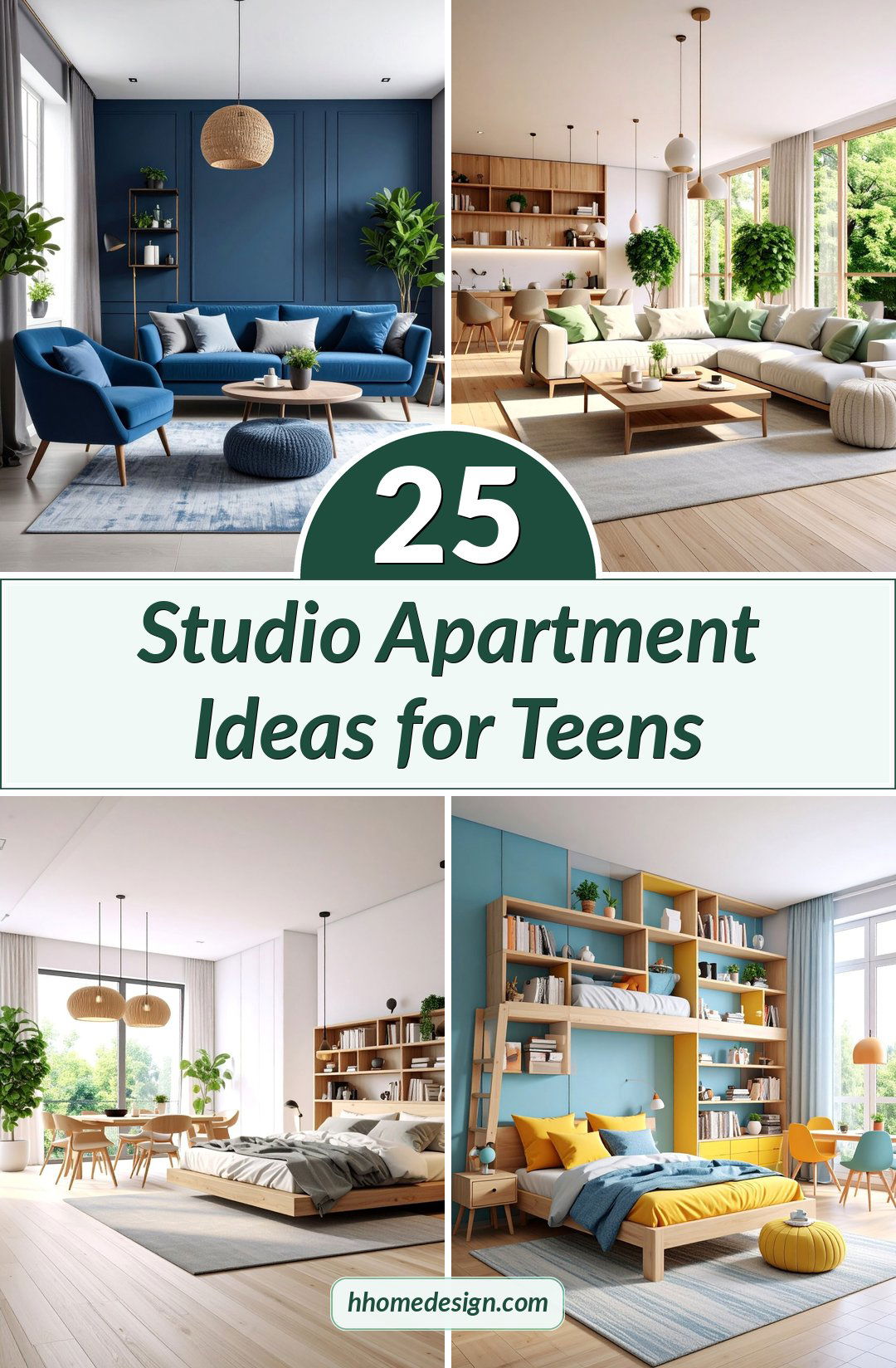 25 Studio Apartment Ideas for Teens