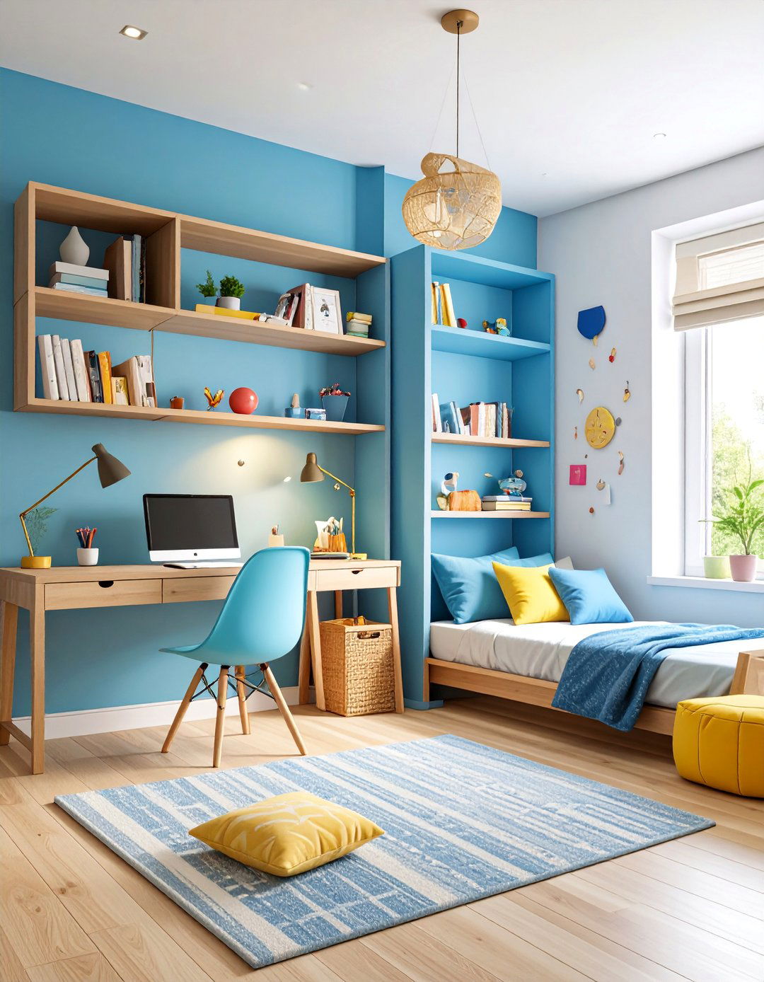 Study Focused Teen Bedroom - 25 Teen Bedroom Ideas