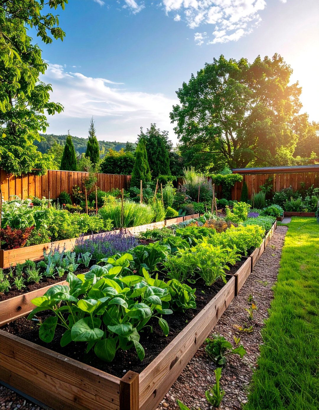 Succession Planting Herb Garden with Season Extension - 25 Herb Garden Ideas