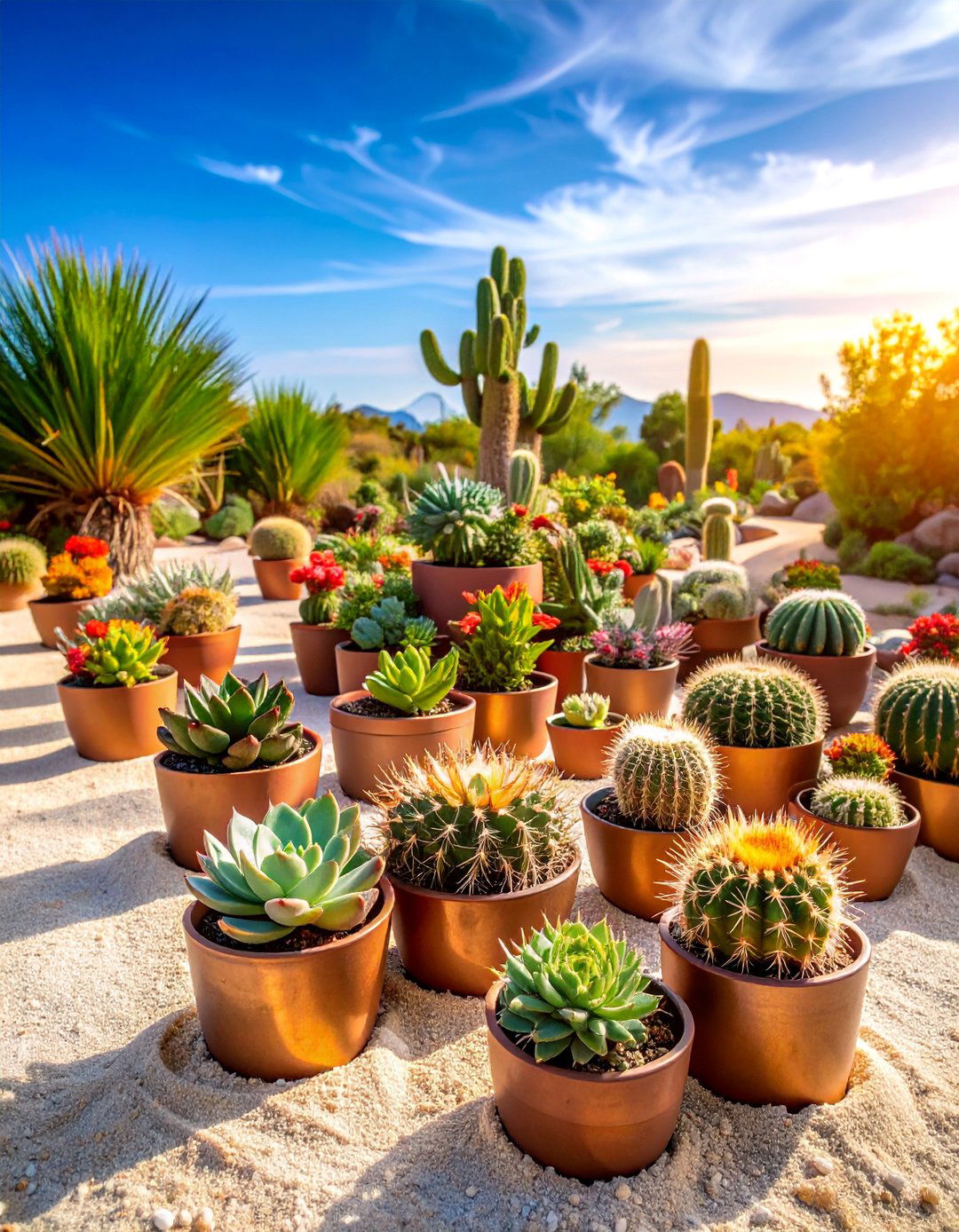 Succulent Desert Garden Centerpiece - 25 Wedding Centerpiece Ideas
