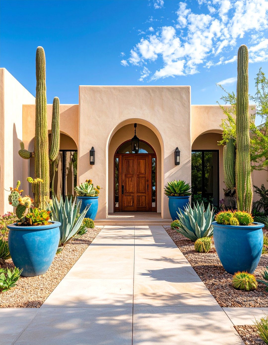 Succulent Desert Modern Displays - 25 Front Door Plants